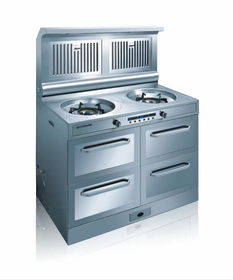 南京美大集成環保灶 側吸下排廚具的革新設計